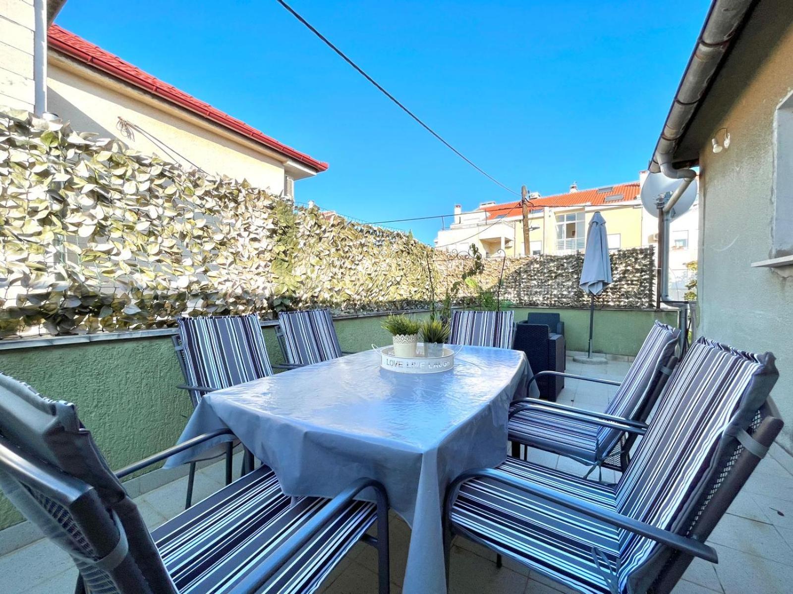 Modern Mediterranean Apartment Задар Экстерьер фото